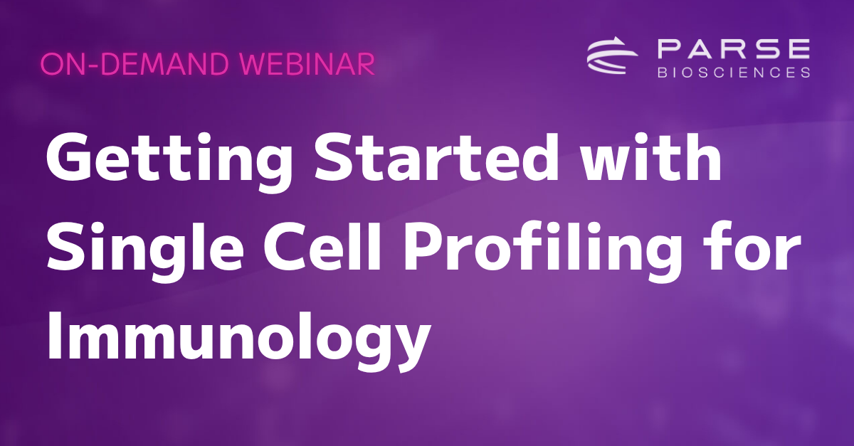 On-Demand Webinar: Getting Started with Single Cell Profiling for ...